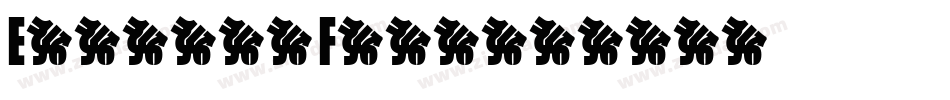 Elosiam Free字体转换